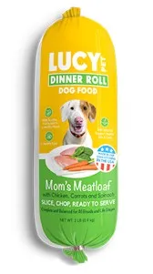 2lb Lucy Pet - Mom's Meatloaf Chicken with Carrots and Spinach - Dog/Cat Supplements